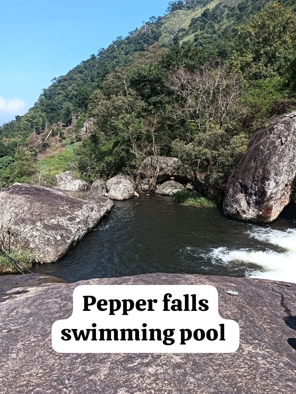 Private waterfalls in Kodaikanal offroad trip